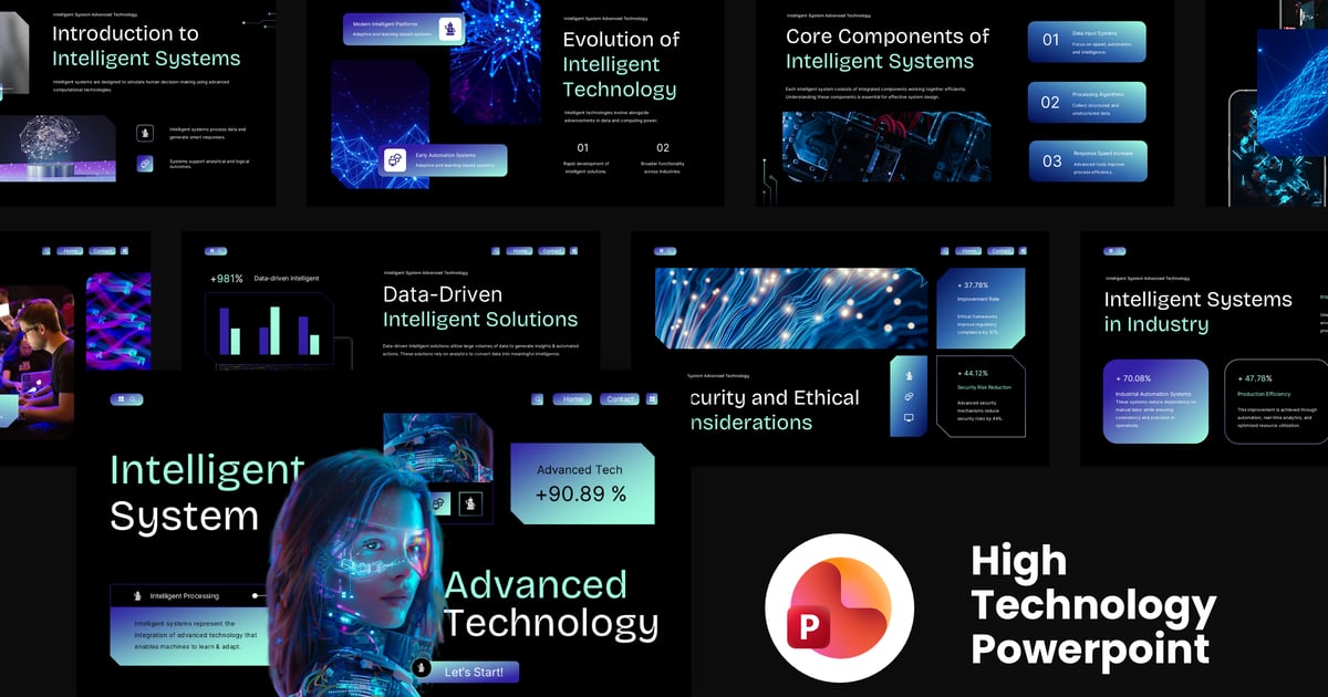 高科技 PowerPoint