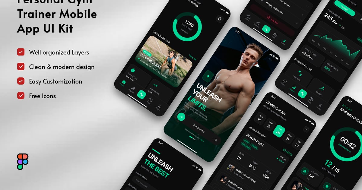 手机应用私人健身教练