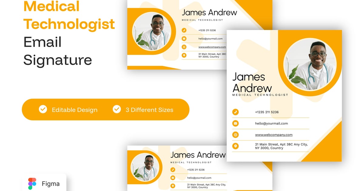 医疗技术员电子邮件签名