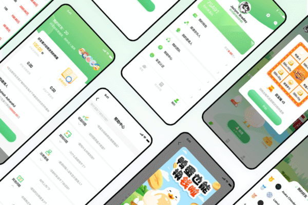 葡萄庄园APP+交互动效套装打包/游戏类SKETCH源文件UI套件