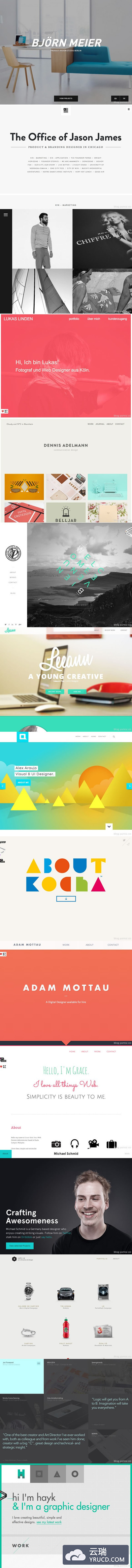 网页设计-15个鼓舞人心的元素组合设计