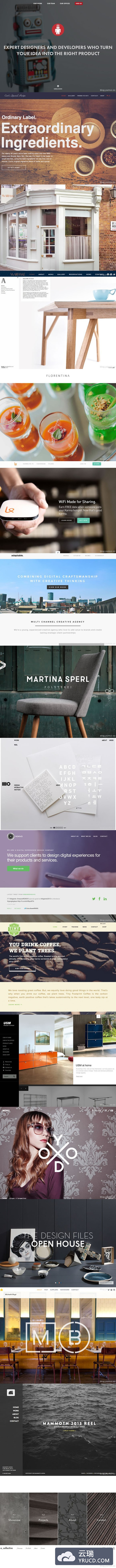 17个用大图设计的网页欣赏