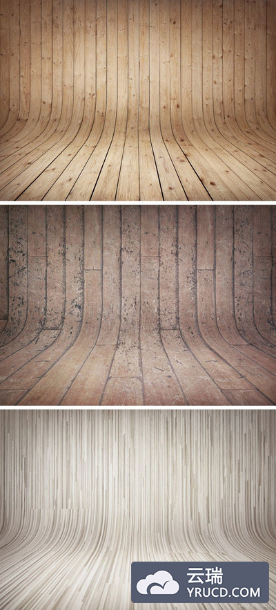 3个弯木背景免费下载