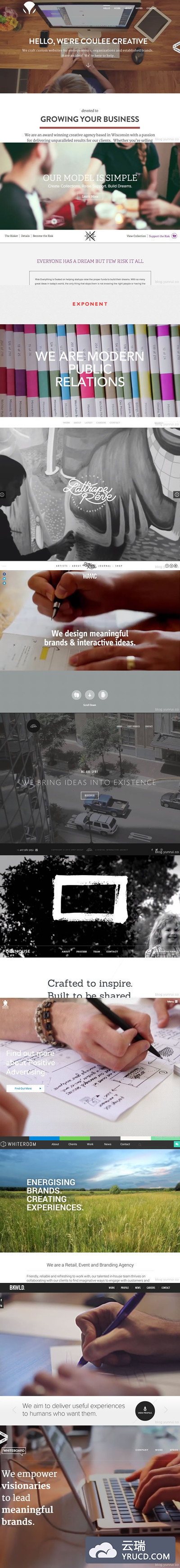 11个了不起的视频背景网站设计