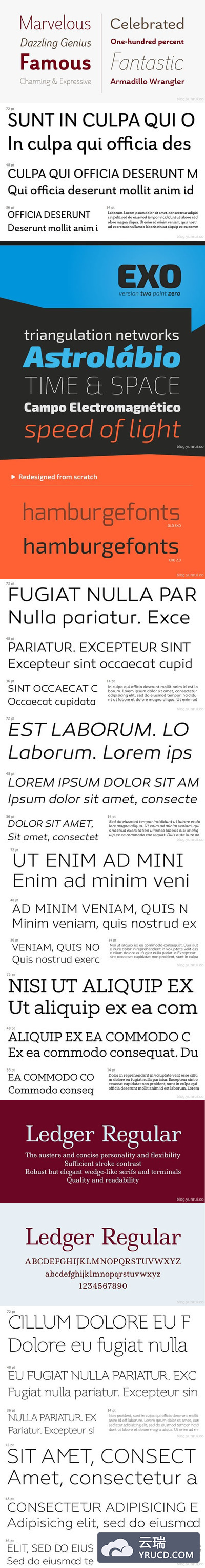 8个免费而完美的时尚字体用于你的