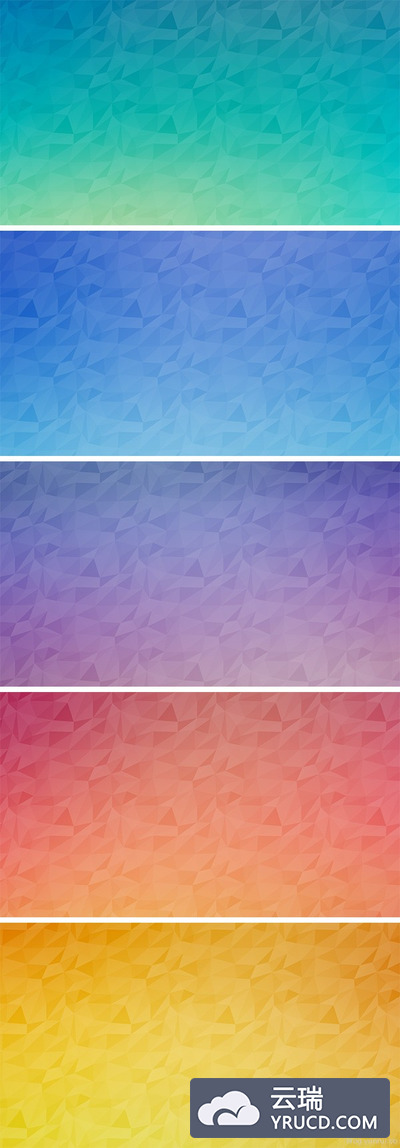 时尚的无缝多边形背景PSD下载