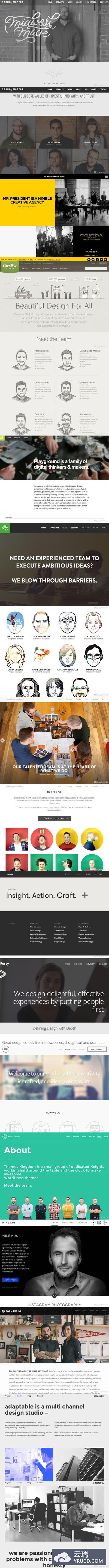 13个“关于我们”页面设计的超级灵感网页欣赏