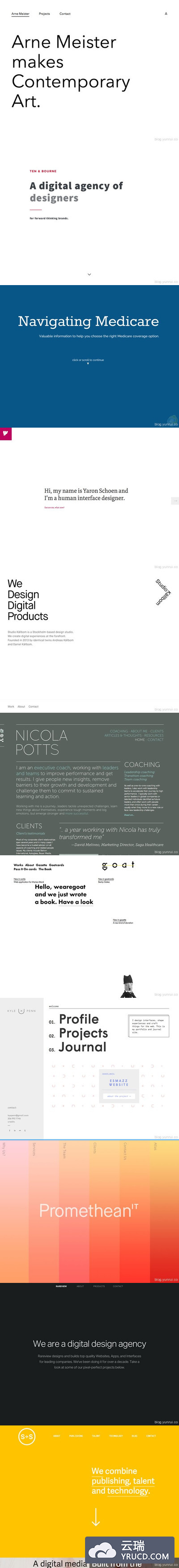 11个专注于字体效果的网页设计灵感欣赏（字体在网页设计中的运用）