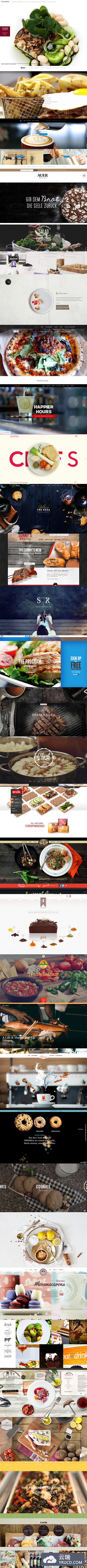 30个美味让你垂涎欲滴的食品和饮料的网页设计欣赏