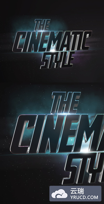 电影特效3D字效果PSD下载