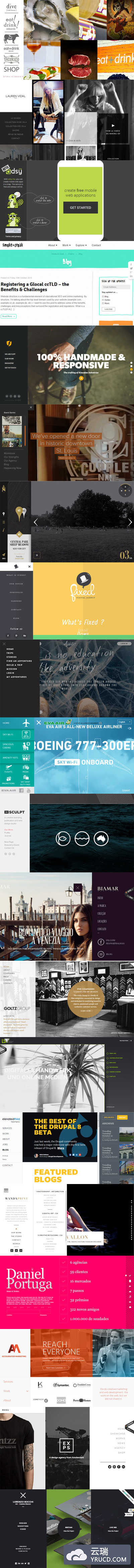 20个拥有出色侧边栏设计的网站欣赏