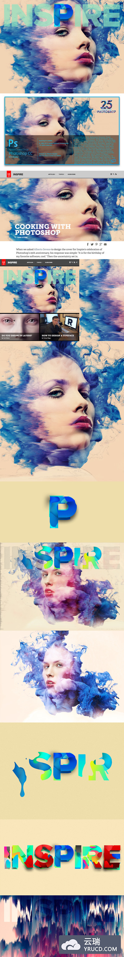 Adobe Photoshop CC2015 启动画面（的故事）原画欣赏