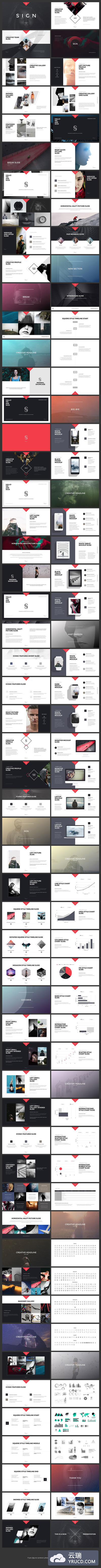 含酷炫动画的PPT模版下载［key,PPTX］