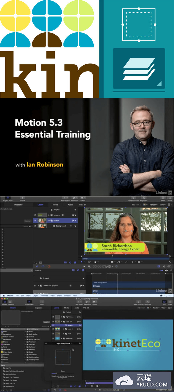 Motion 5.3 基础训练 (Lynda)