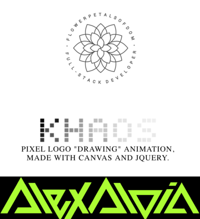 10个超赞的CSS+SVG打造的LOGO动画赏析 [附源码]