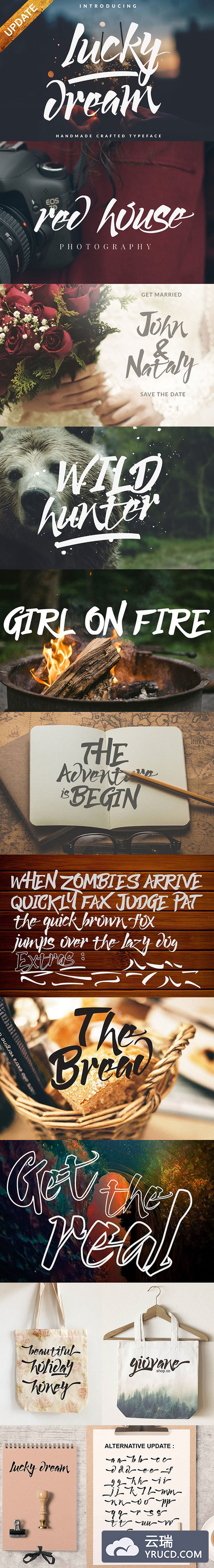 免费的大气风格的手写英文字体打包下载[woff,otf,ttf]