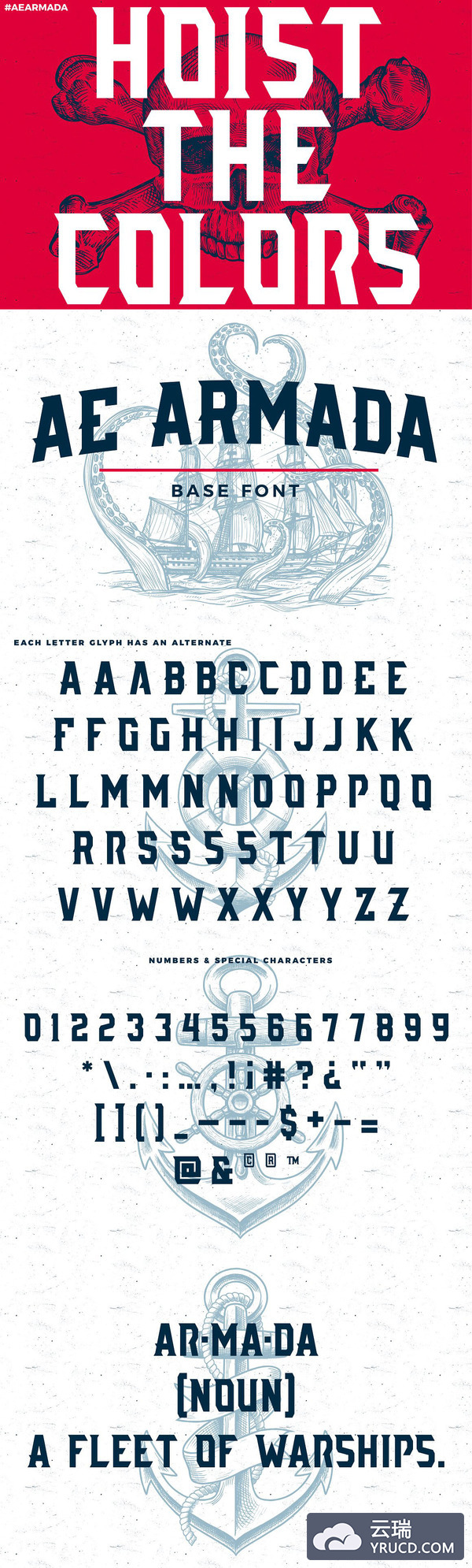 粗旷的设计字体下载[otf]