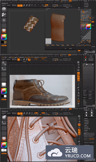 ZBrush 鞋类建模教程