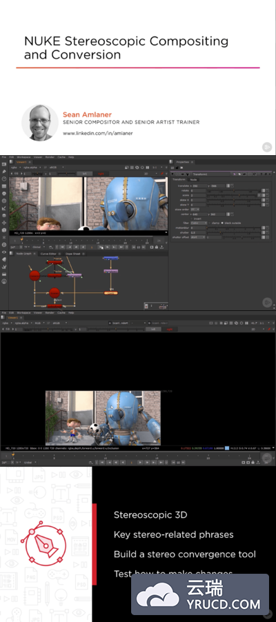 Nuke 立体合成和转换教程