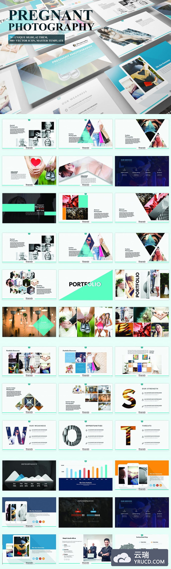 一套摄影类PPT打包下载