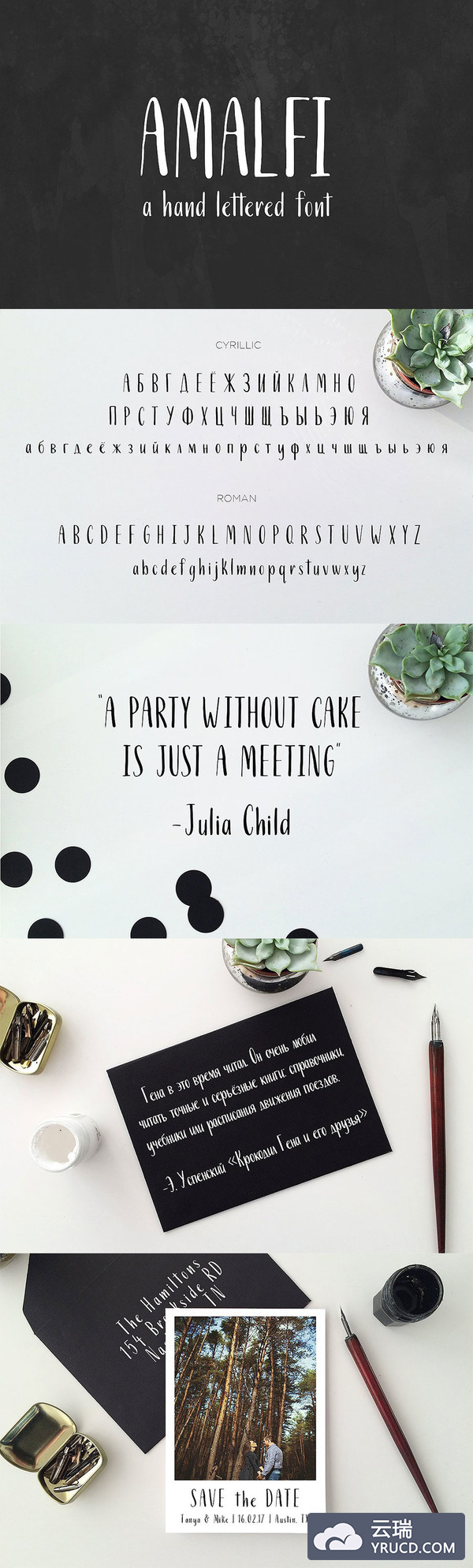 字形纤细并漂亮的手写字体打包下载[otf,woff]