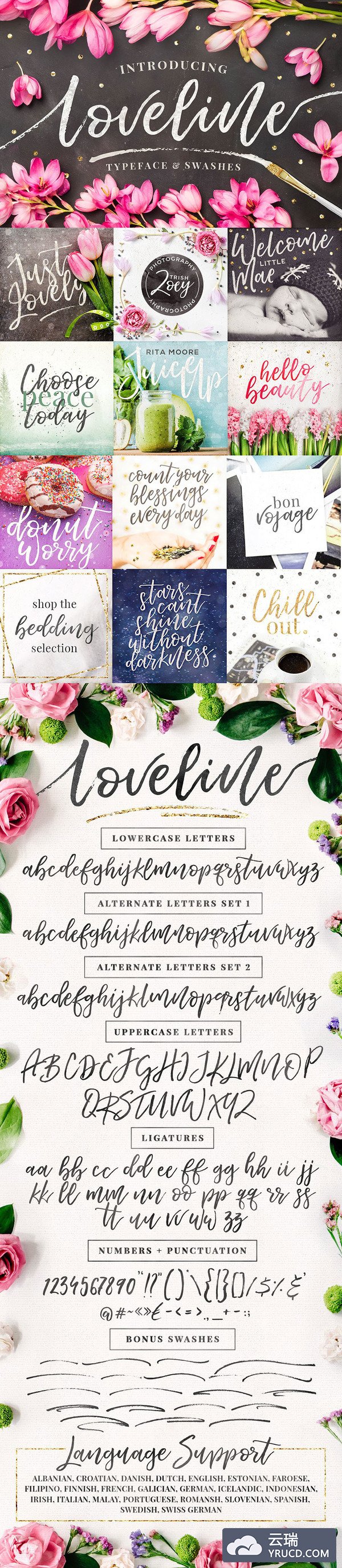 十分流畅的手绘设计字体下载[otf,ttf]