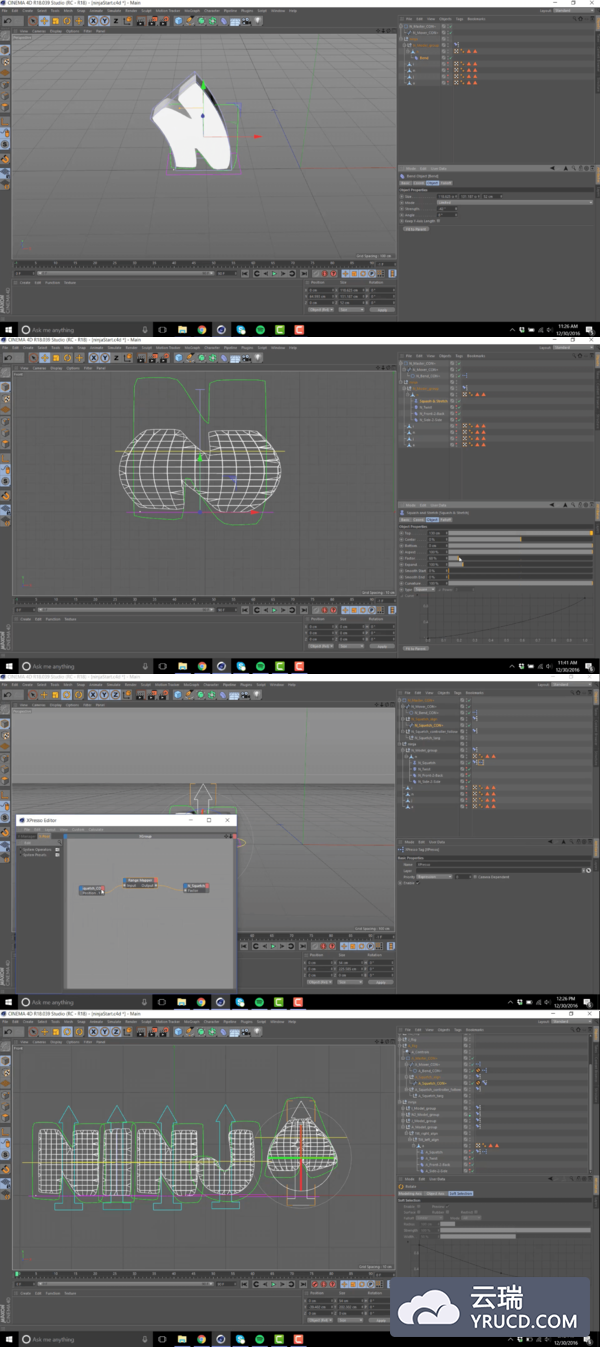 C4D 卡通风格动画装饰教程