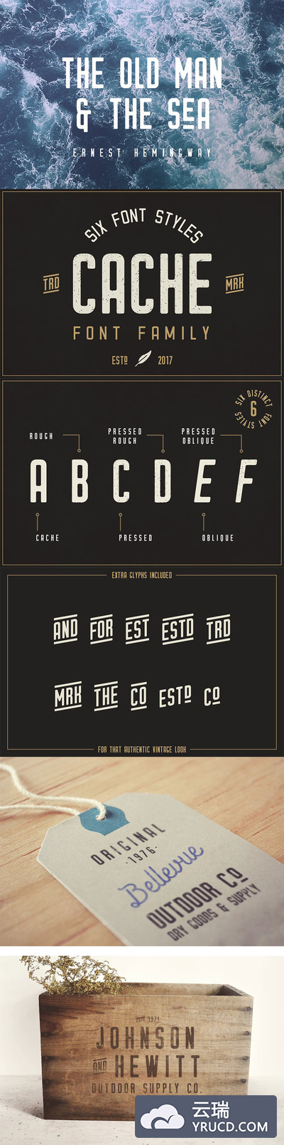 一种百搭经典的设计字体下载[otf,ttf]