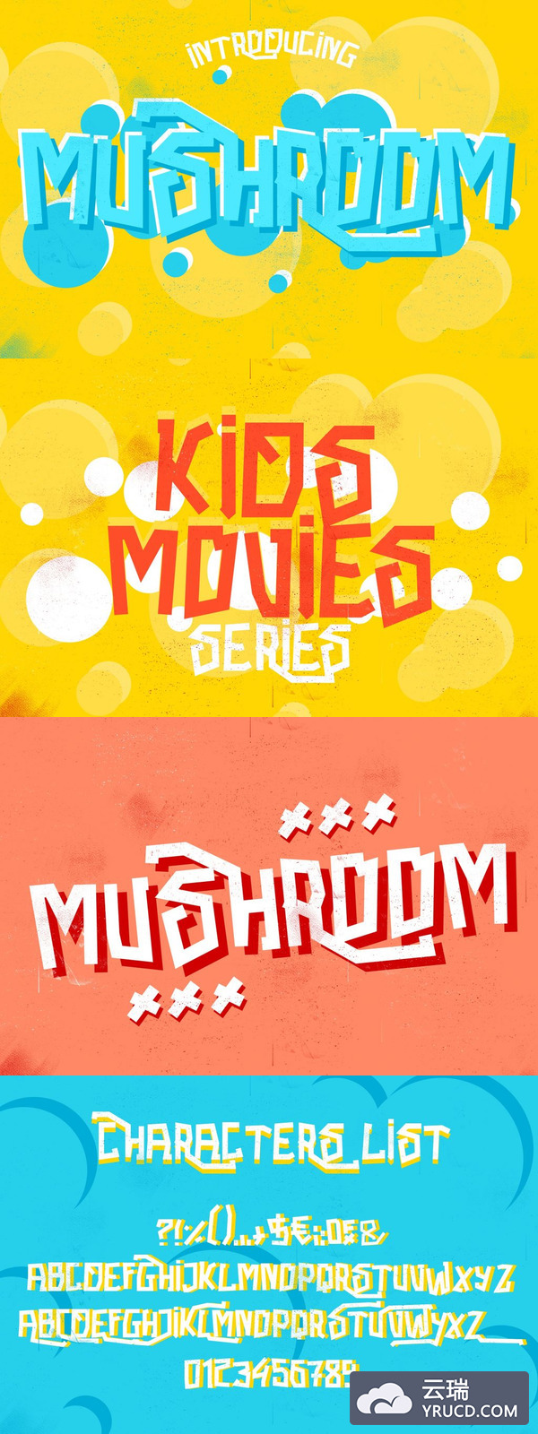 一款可爱的趣味字体打包下载[TTF]