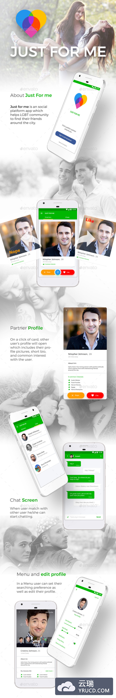 约会应用程序APP UI KITS