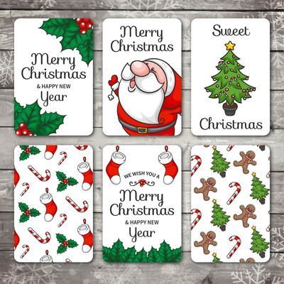 圣诞及新年卡片封面素材集[AI, EPS]