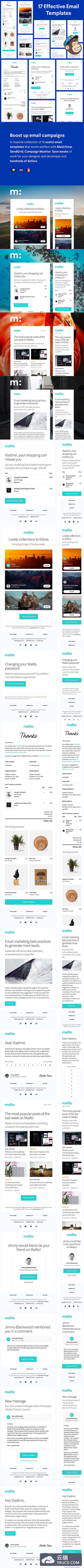 17个email电子邮件设计模板