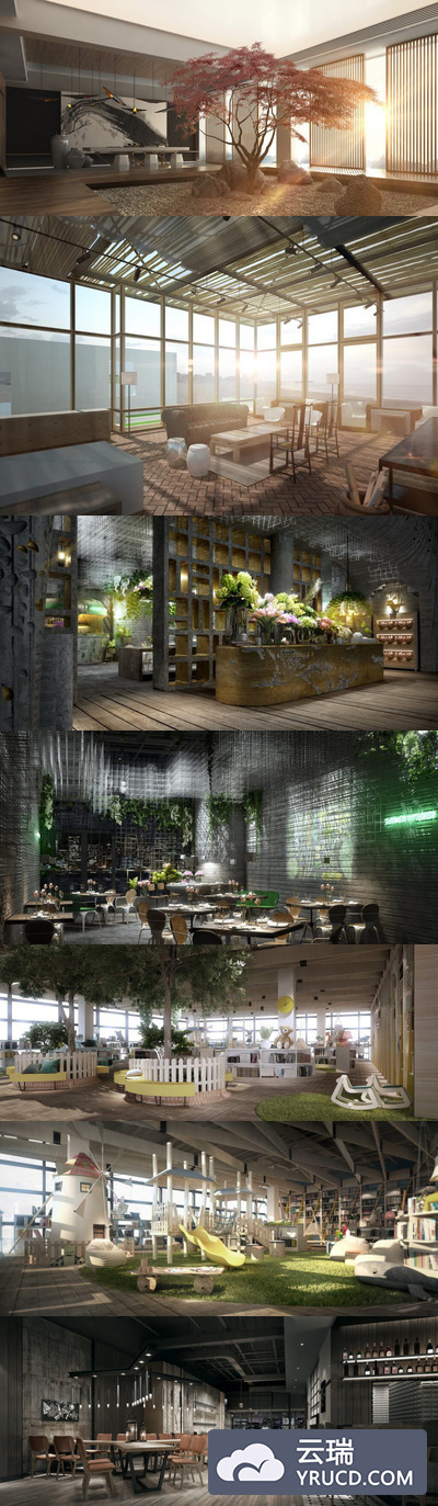 3Ds Max 公共场所模型集合2