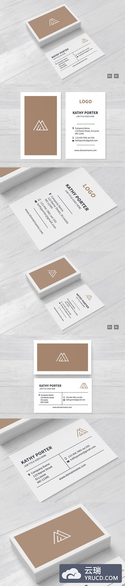 高端名片卡片邀请卡设计模板