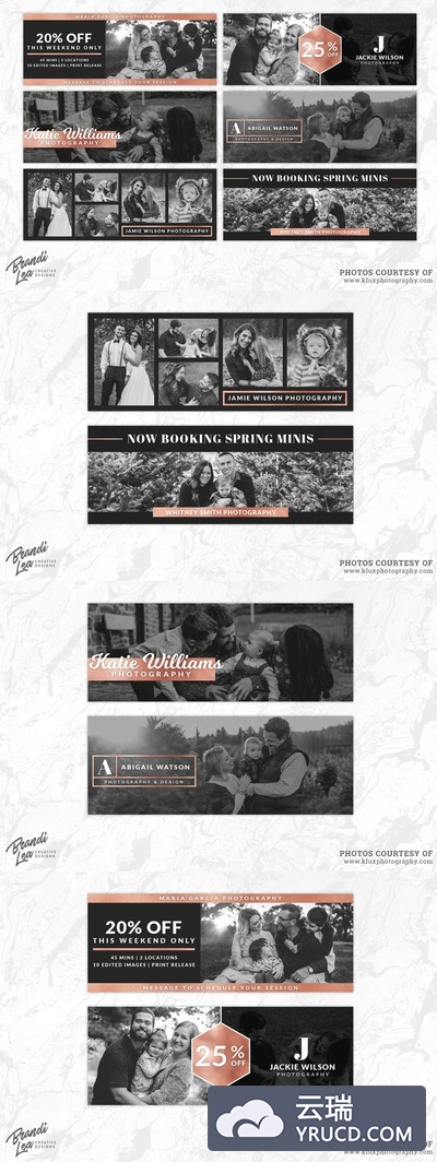 时间轴摄影类广告图模版下载[psd]