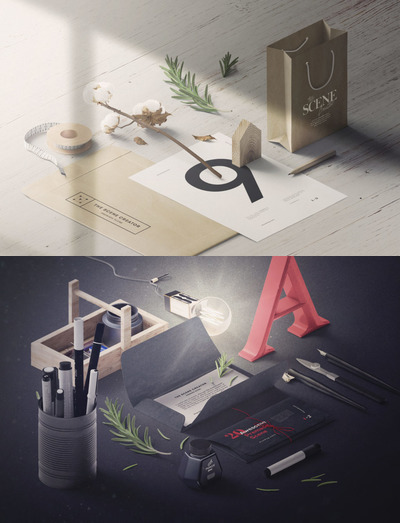 样机 | 高品质商务贴图