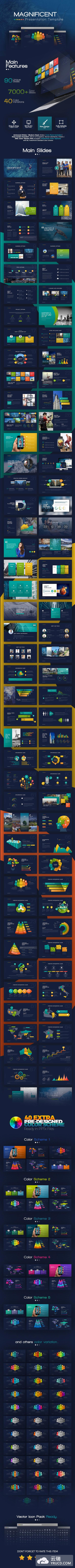 高端宏伟的powerpoint幻灯片演示文稿设计模板