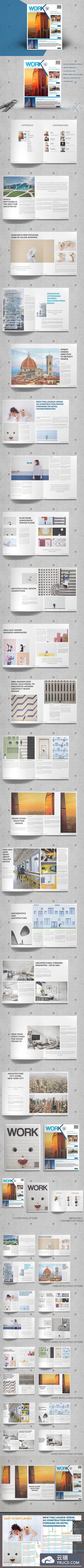 适合高端房地产建筑行业的楼书画册手册设计模板