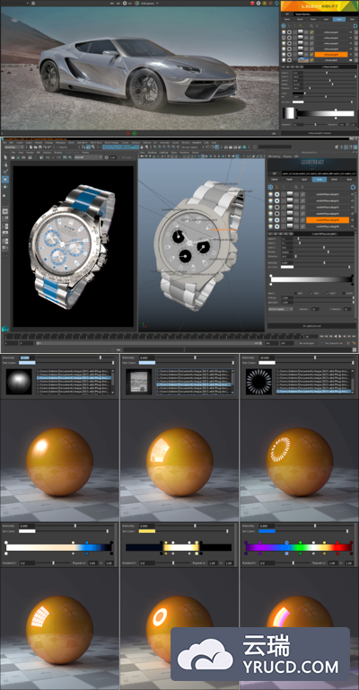 Maya 傻瓜式灯光插件