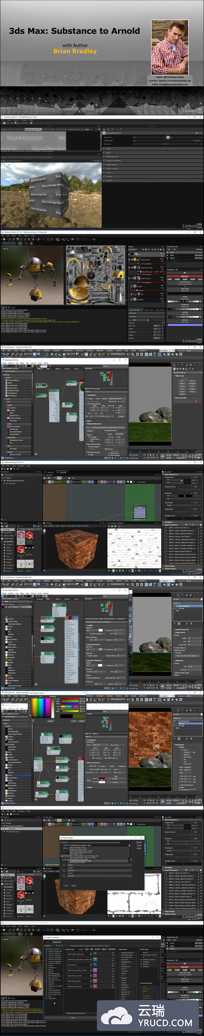 3ds Max 从Substance纹理 至 Arnold渲染