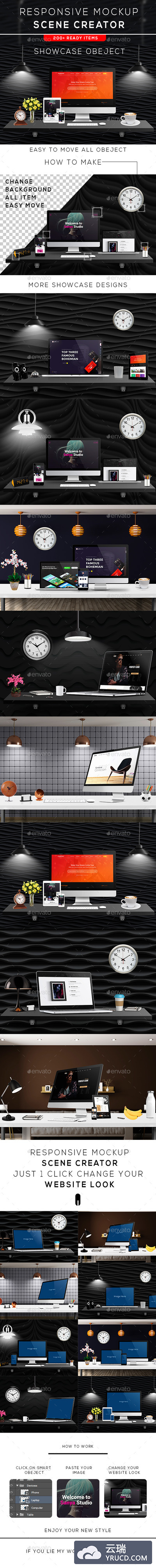 10款实用的笔记本mockups打包下载[psd]