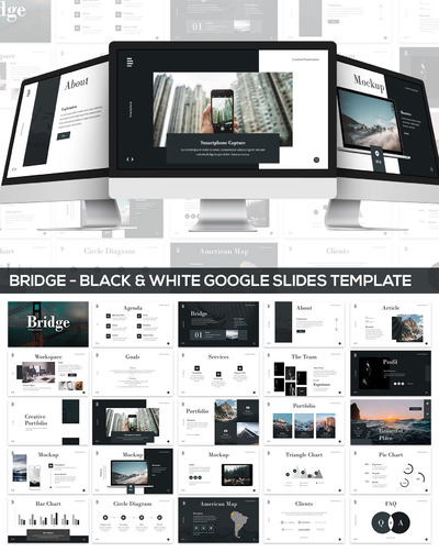 时尚简约高端商务商业质感的powerpoint幻灯片演示模版（ppt）