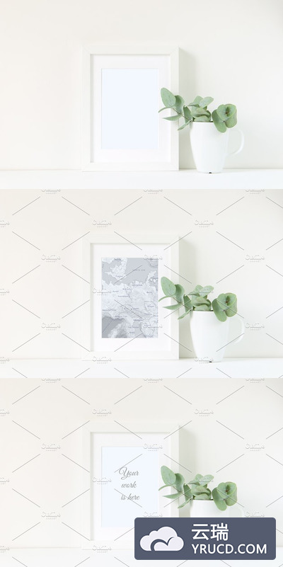 简约风相框样机 Style frame mockup