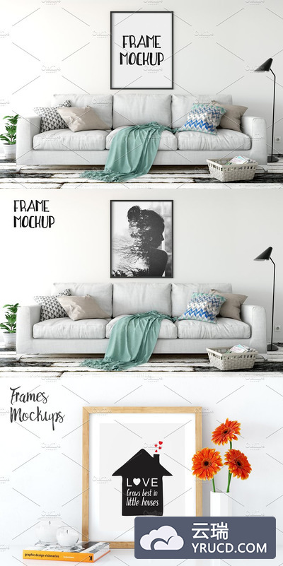 办公场景的 iMac 样机模型 iMac mockup - 01 (1 PSD)