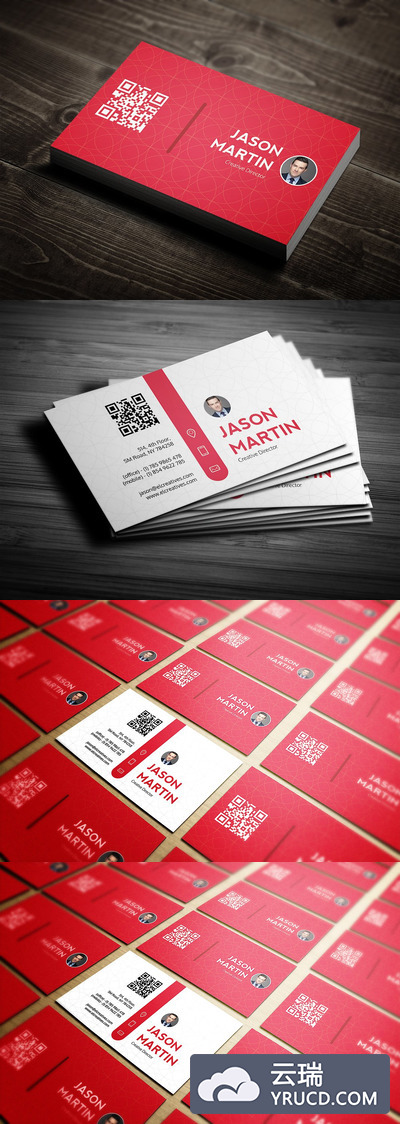 万能的创意个人名片模版