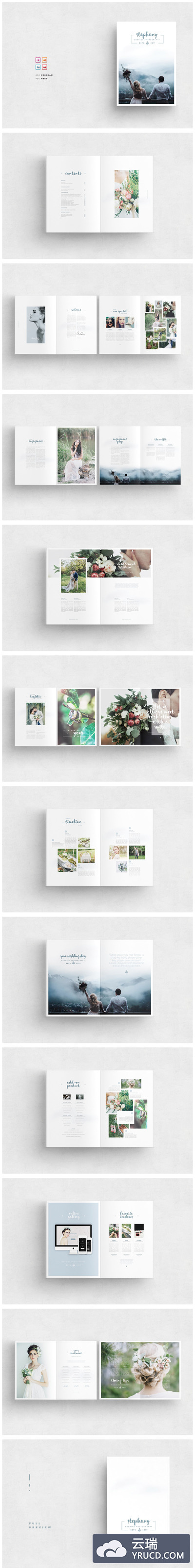 大气的摄影杂志模板 Photographer Magazine