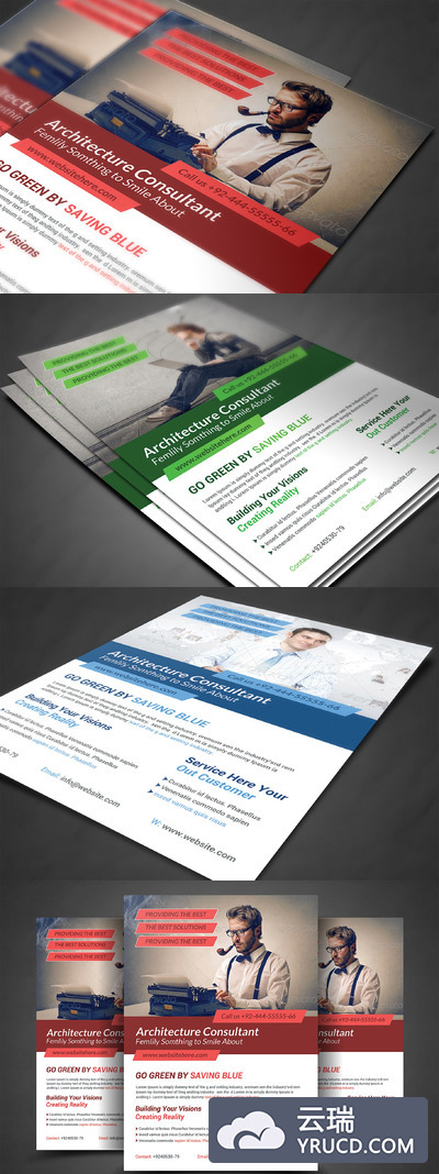 商业计划海报传单模板 Business Planner Flyers Templates