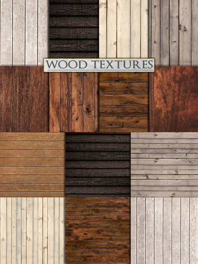 木头背景纹理素材 Wood Backgrounds - Wood Textures