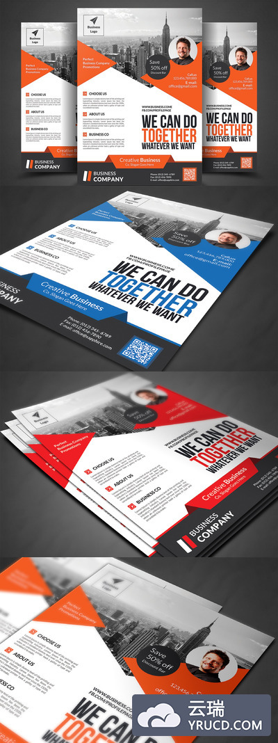 商业计划海报传单模板 Business Planner Flyers Templates