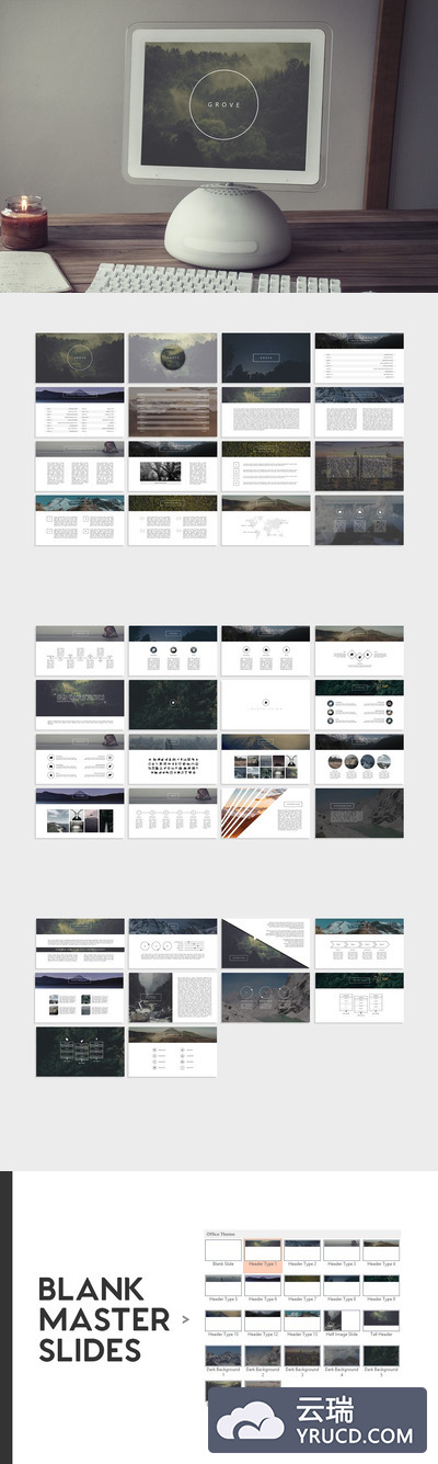 创意项目展示样机 Grove - Creative Presentation